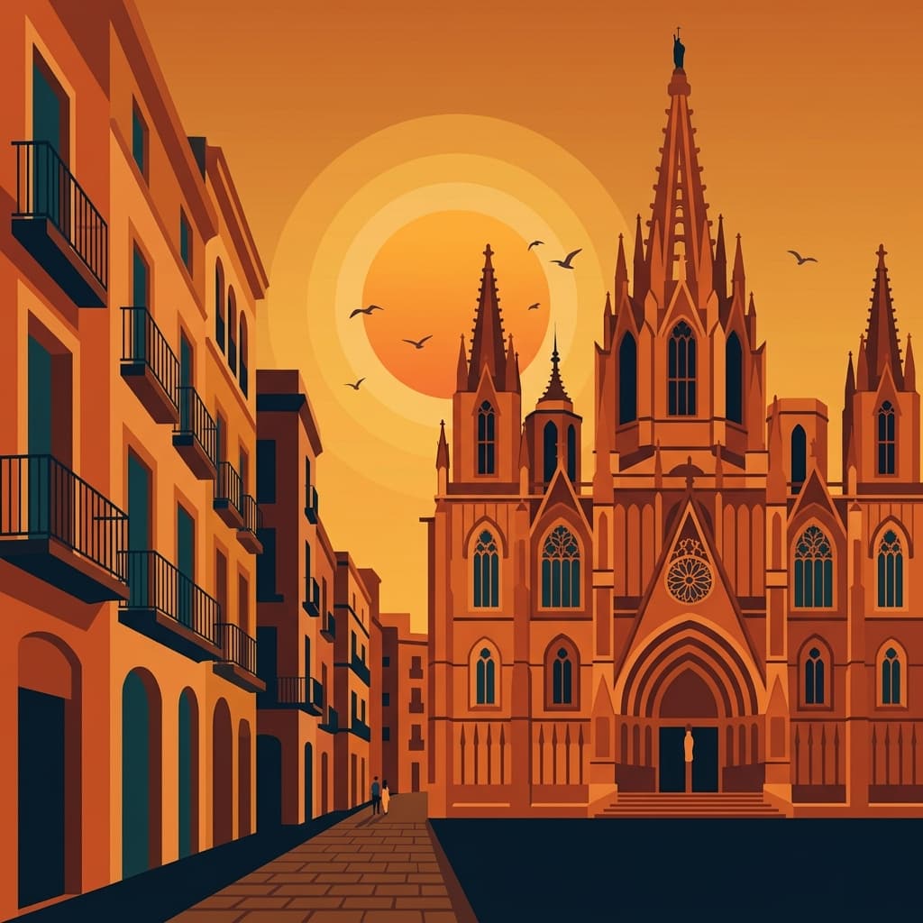 Historisch Barcelona: Gotische Geheimen