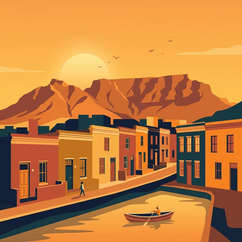 Kaapstad Iconische Hoogtepunten