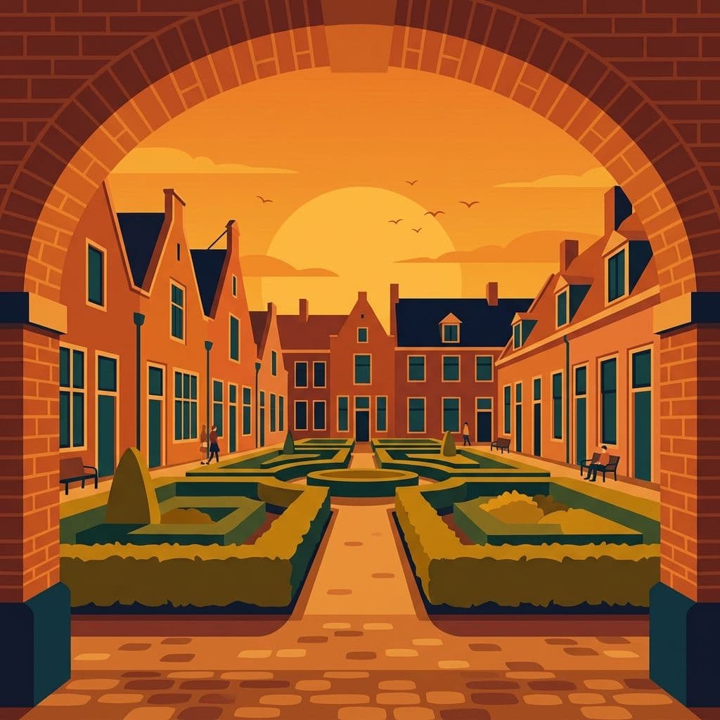 Groningen Verborgen Hofjes