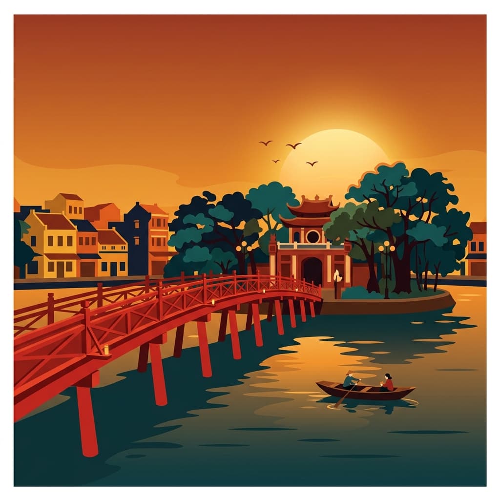 Iconisch Hoan Kiem