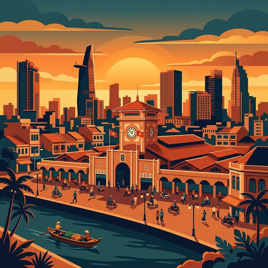Klassieke Saigon Hoogtepunten