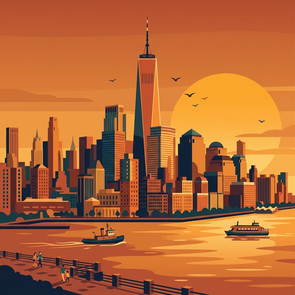 Iconisch Lower Manhattan