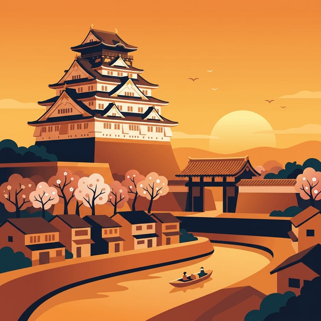 Osaka Kasteel & Geschiedenis