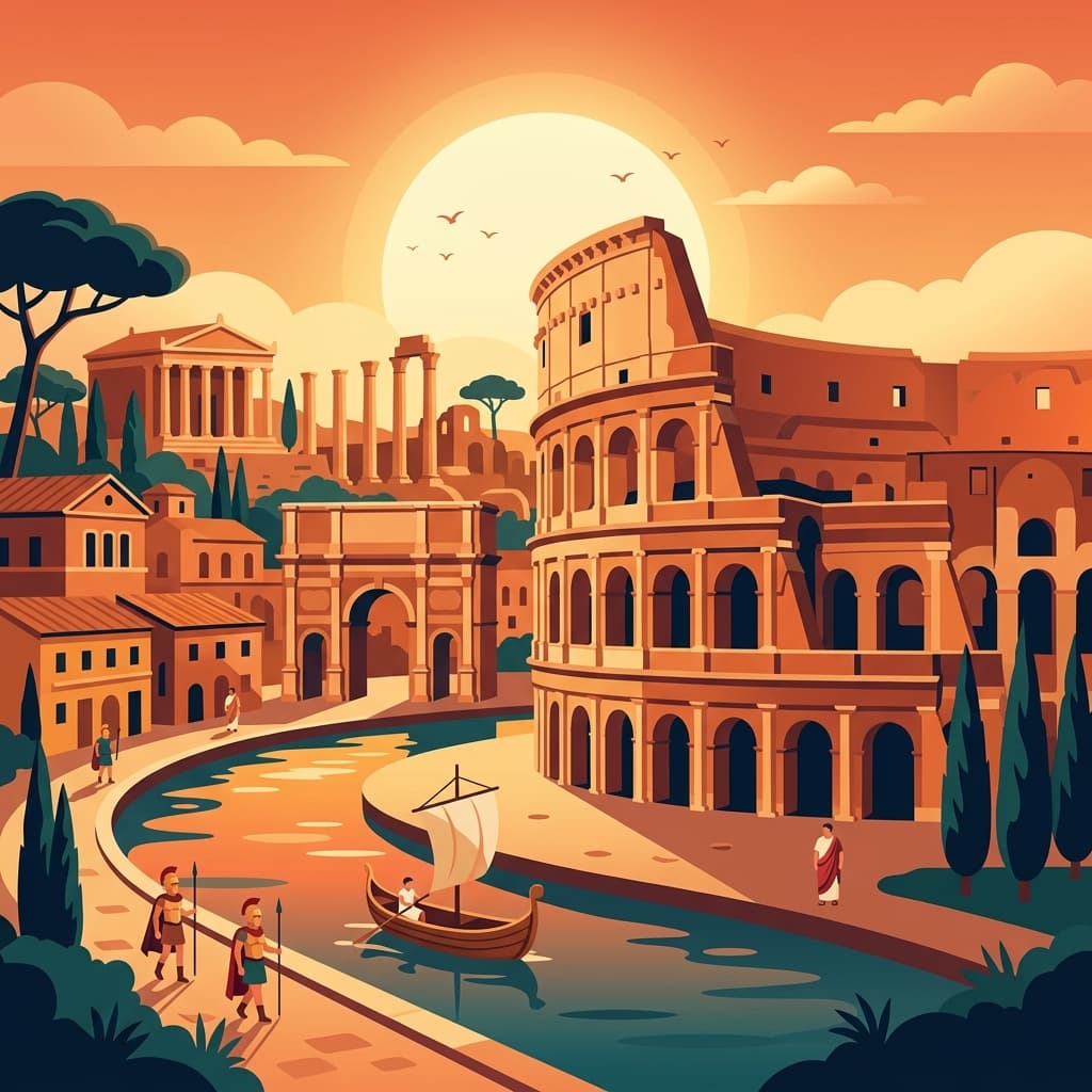 Antiek Rome & Gladiatoren