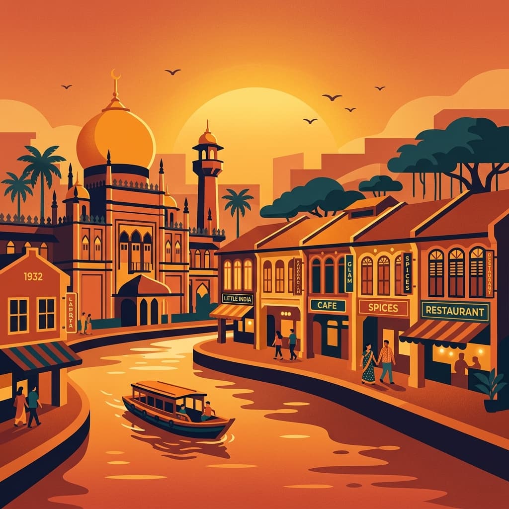 Culturele Smeltkroes: Kampong Glam & Little India