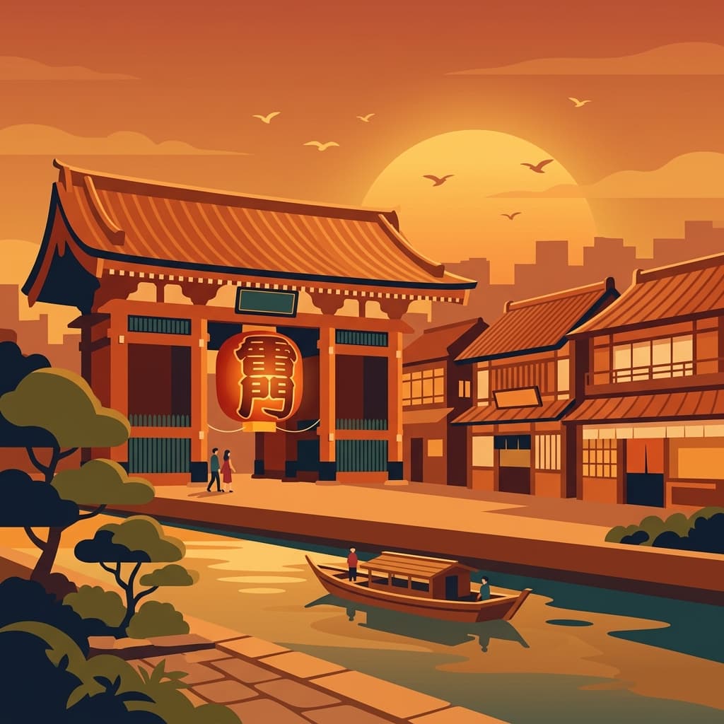 Asakusa Geschiedeniswandeling