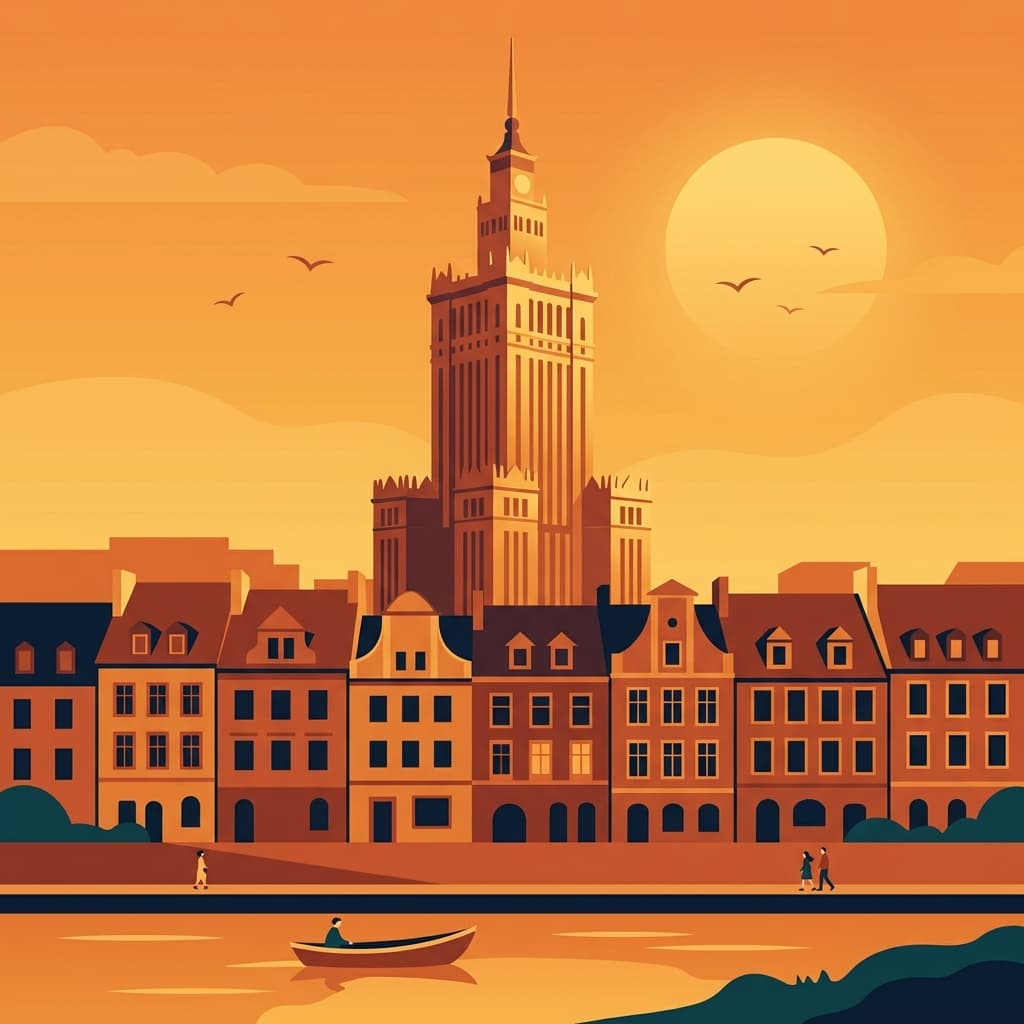 Hoogtepunten van Warschau